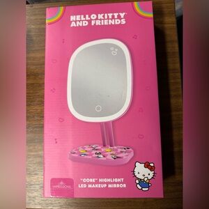 Impressions Hello Kitty Pink LED Makeup Mirror NIB